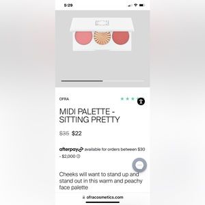 OFRA Midi Palette in Sitting Pretty